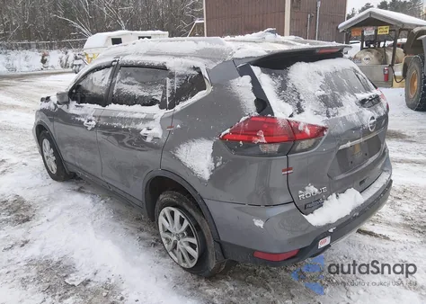 2017 Nissan Rogue Sv из США, поврежденный, VIN JN8AT2MV7HW253942